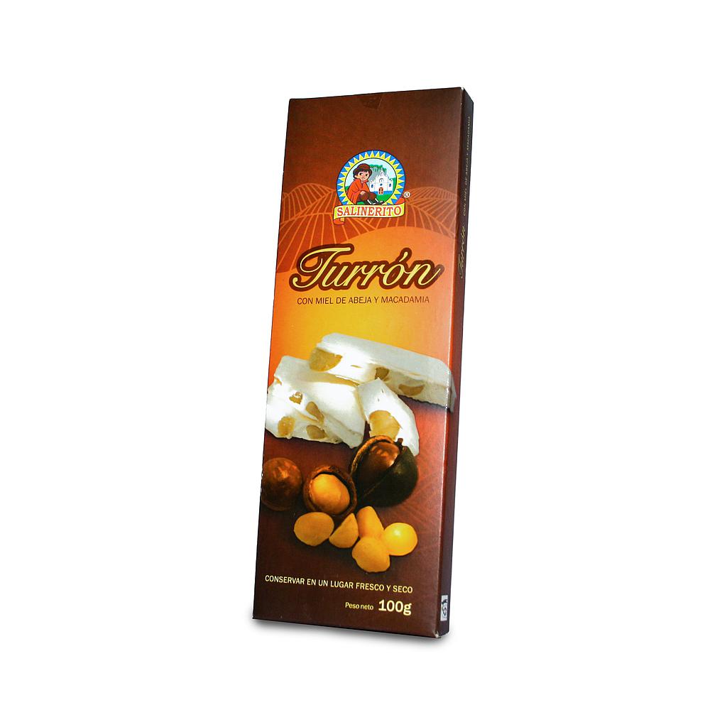 Turron macadamia Salinerito 100g