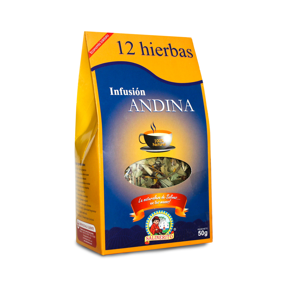 Infusion andina 12 hierbas Salinerito 50g