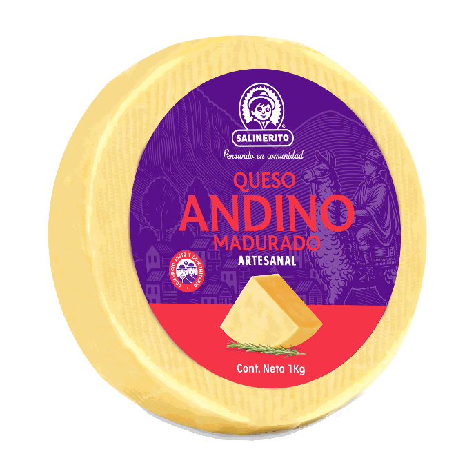 Queso andino madurado Salinerito 1kg