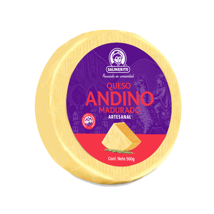 Queso andino madurado Salinerito 500g