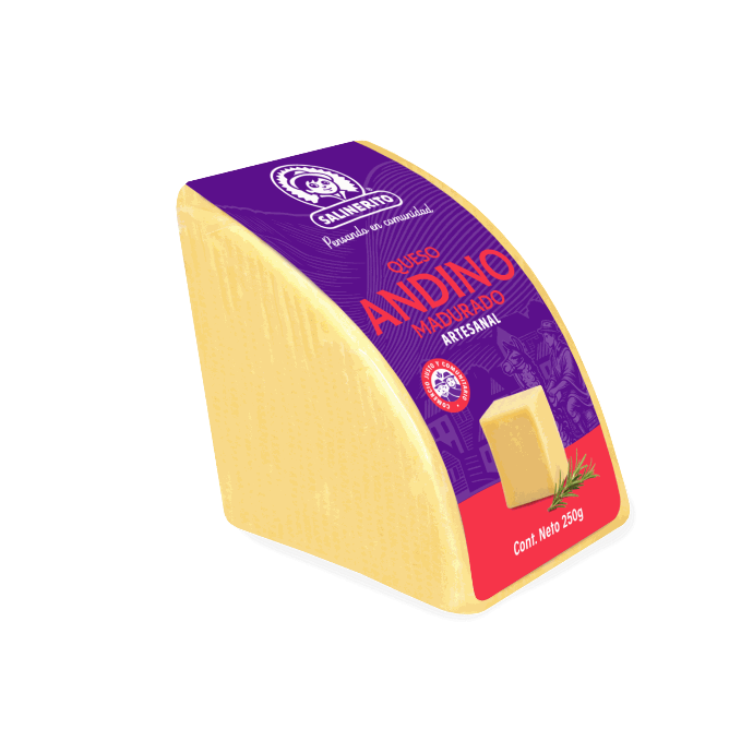 Queso andino madurado Salinerito 250g