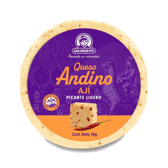 Queso andino fresco aji Salinerito 1kg