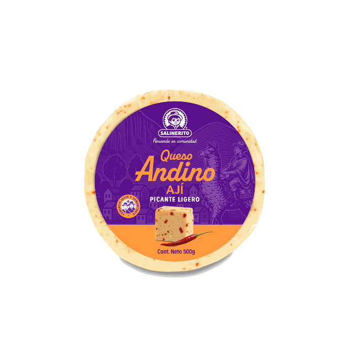 Queso andino fresco aji Salinerito 500g