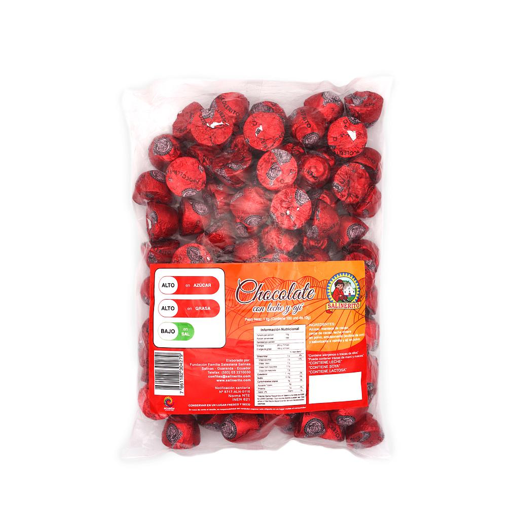 Chocolate con aji - funda 1kg