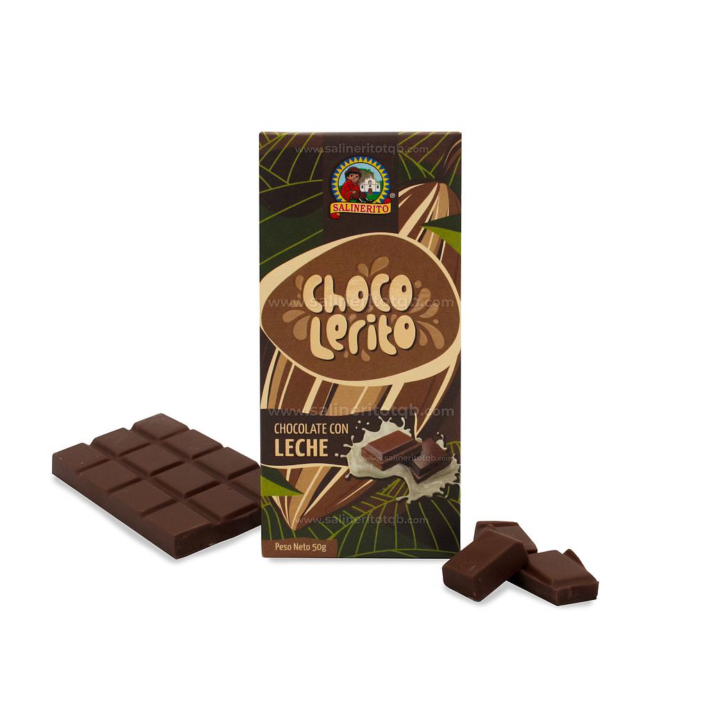 Tableta de chocolate con leche 50g