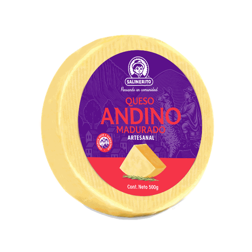 Queso andino madurado Salinerito 500g