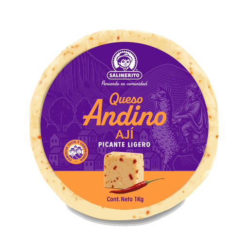 Queso andino fresco aji Salinerito 1kg
