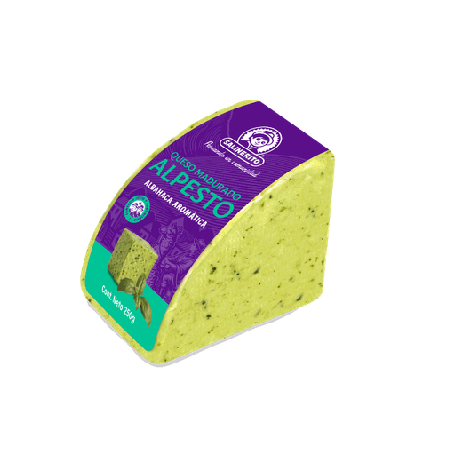 Queso andino al pesto Salinerito 250g