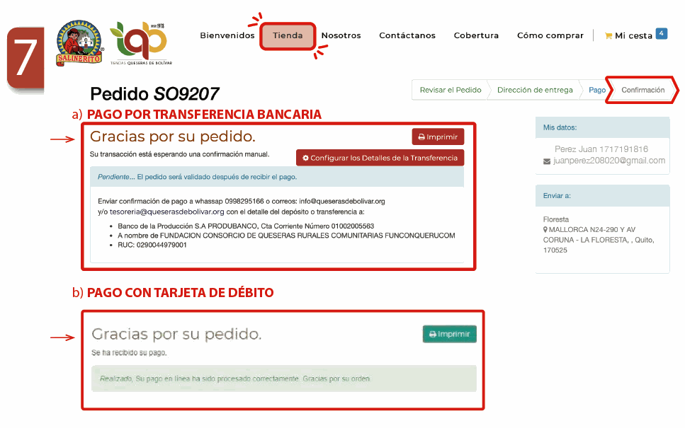 Imagen de Odoo y bloque de texto