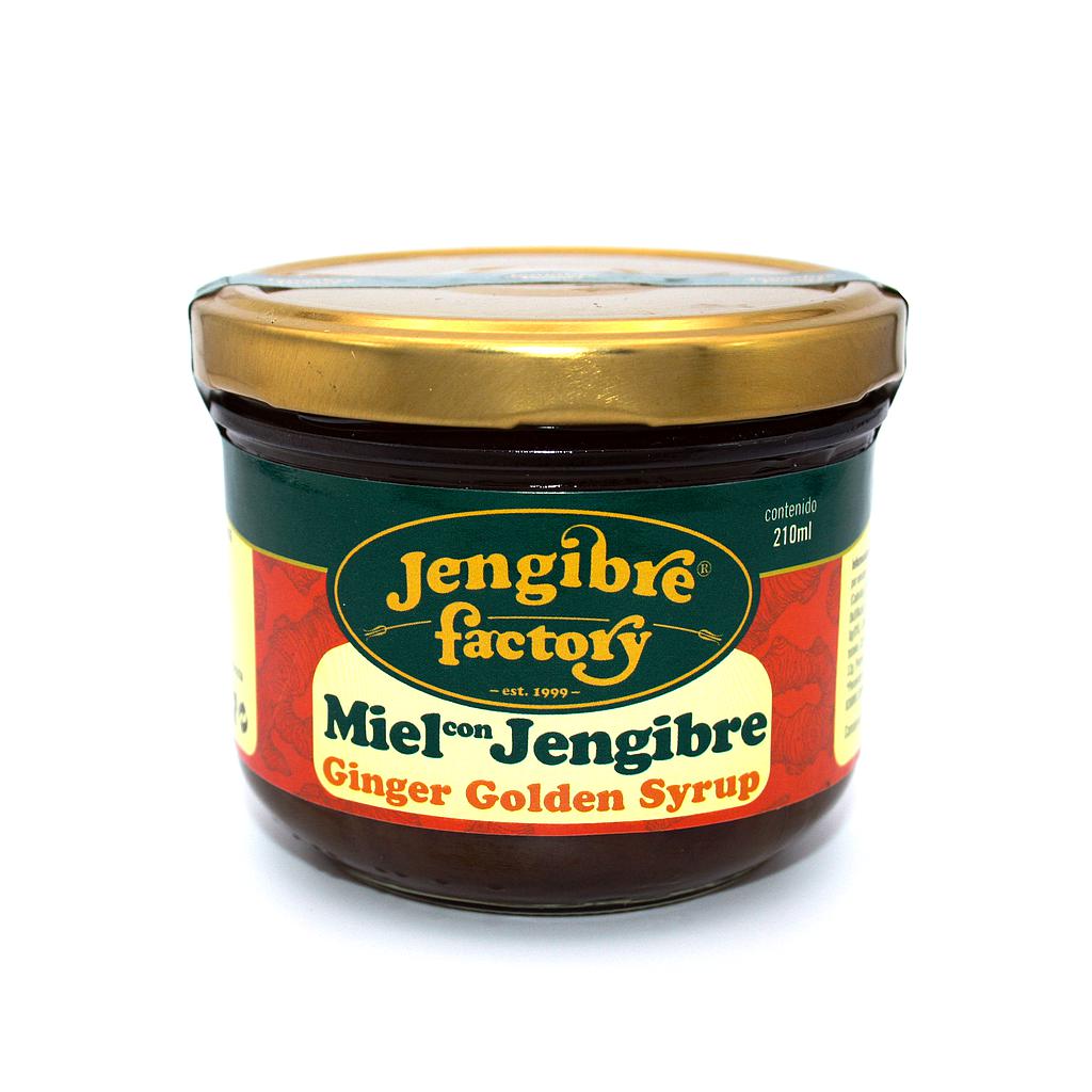 Miel con jengibre 210ml 
