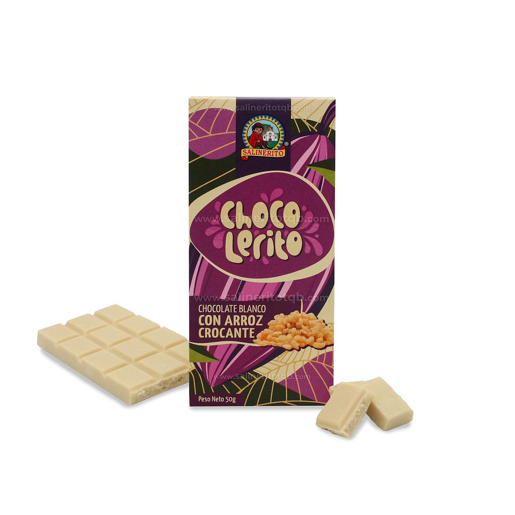 Tableta choco arroz crocante Salinerito 50g