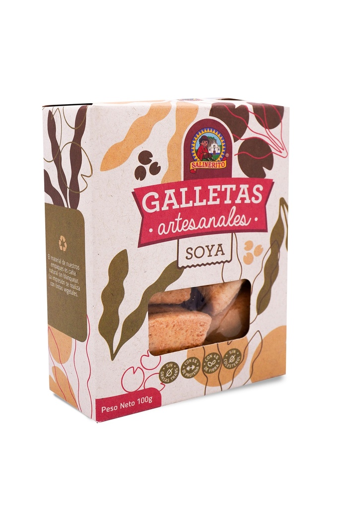 Galleta dulce con soya Salinerito 100g