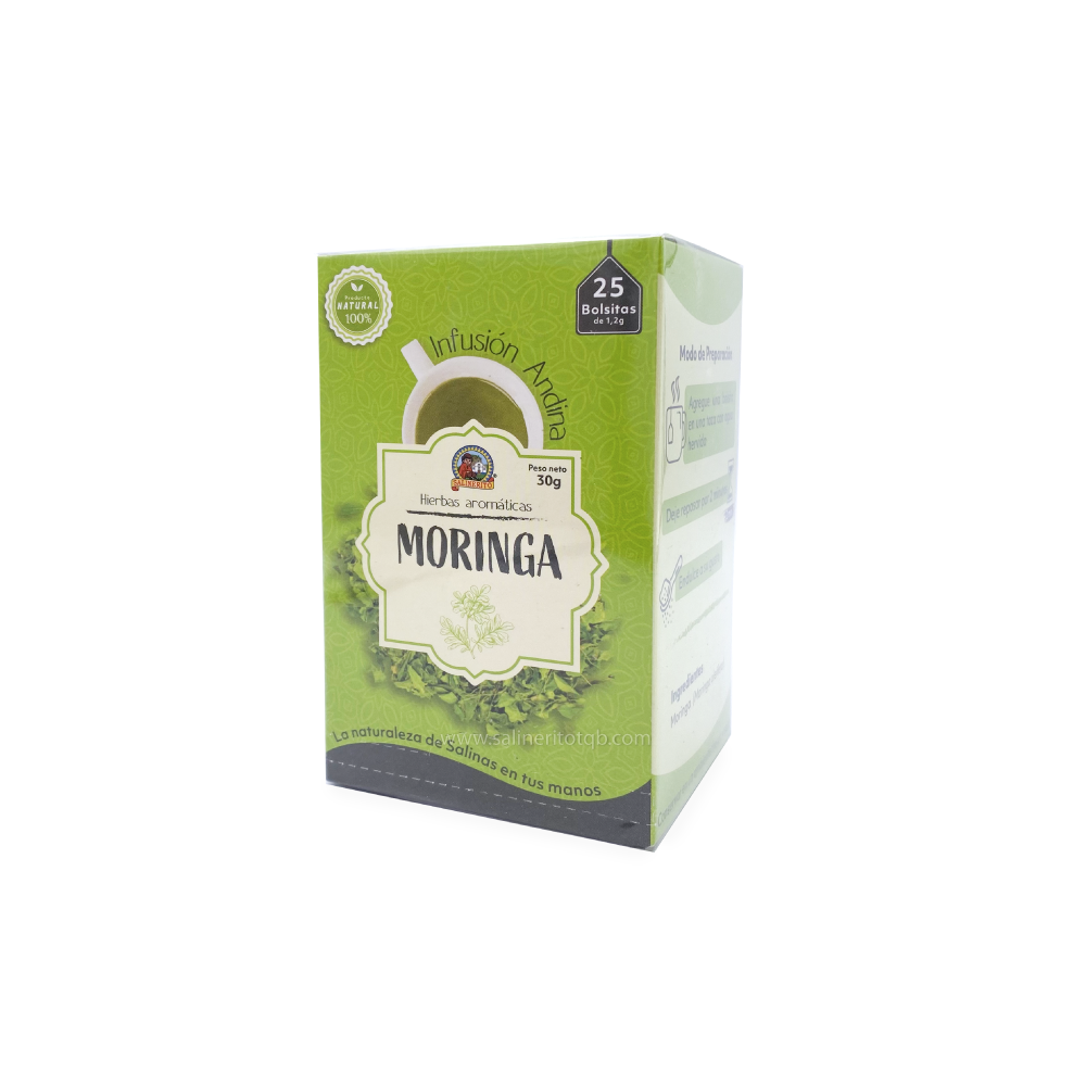 Infusion andina de moringa Salinerito sachet 30g