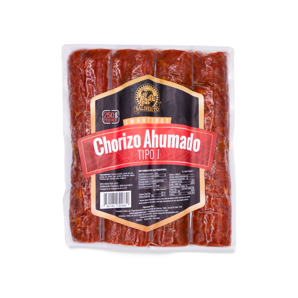 Chorizo ahumado Salinerito 250g