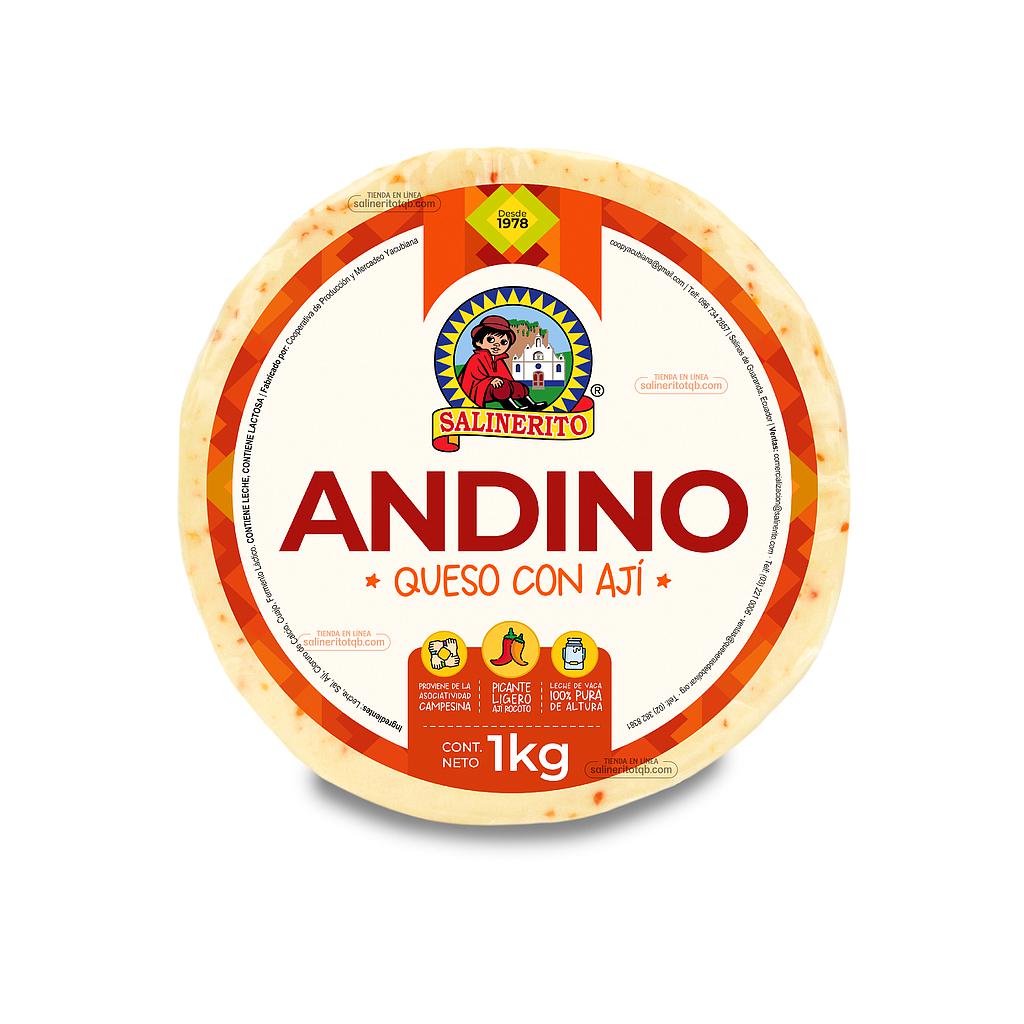 Queso andino fresco aji Salinerito 1kg