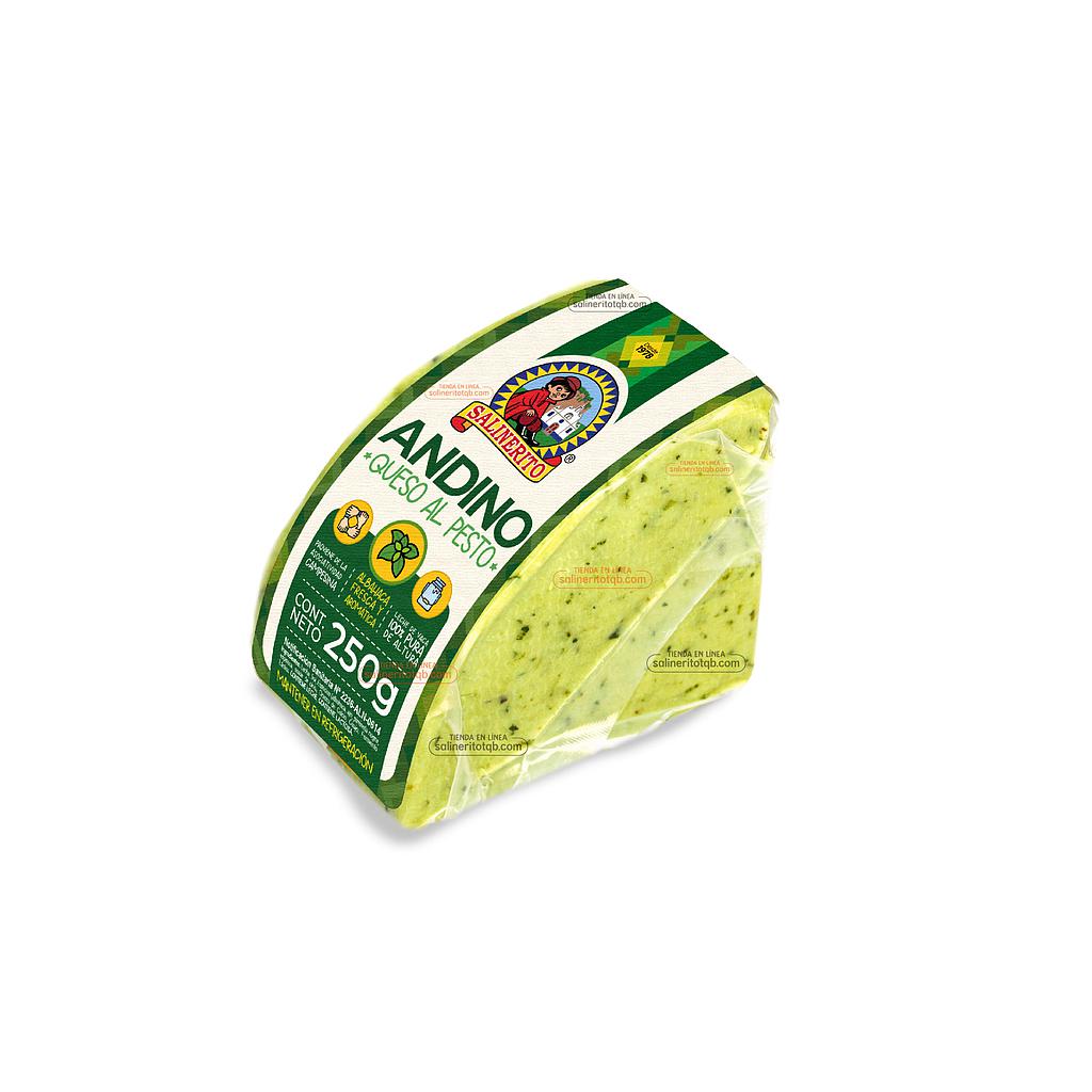 Queso andino al pesto Salinerito 250g