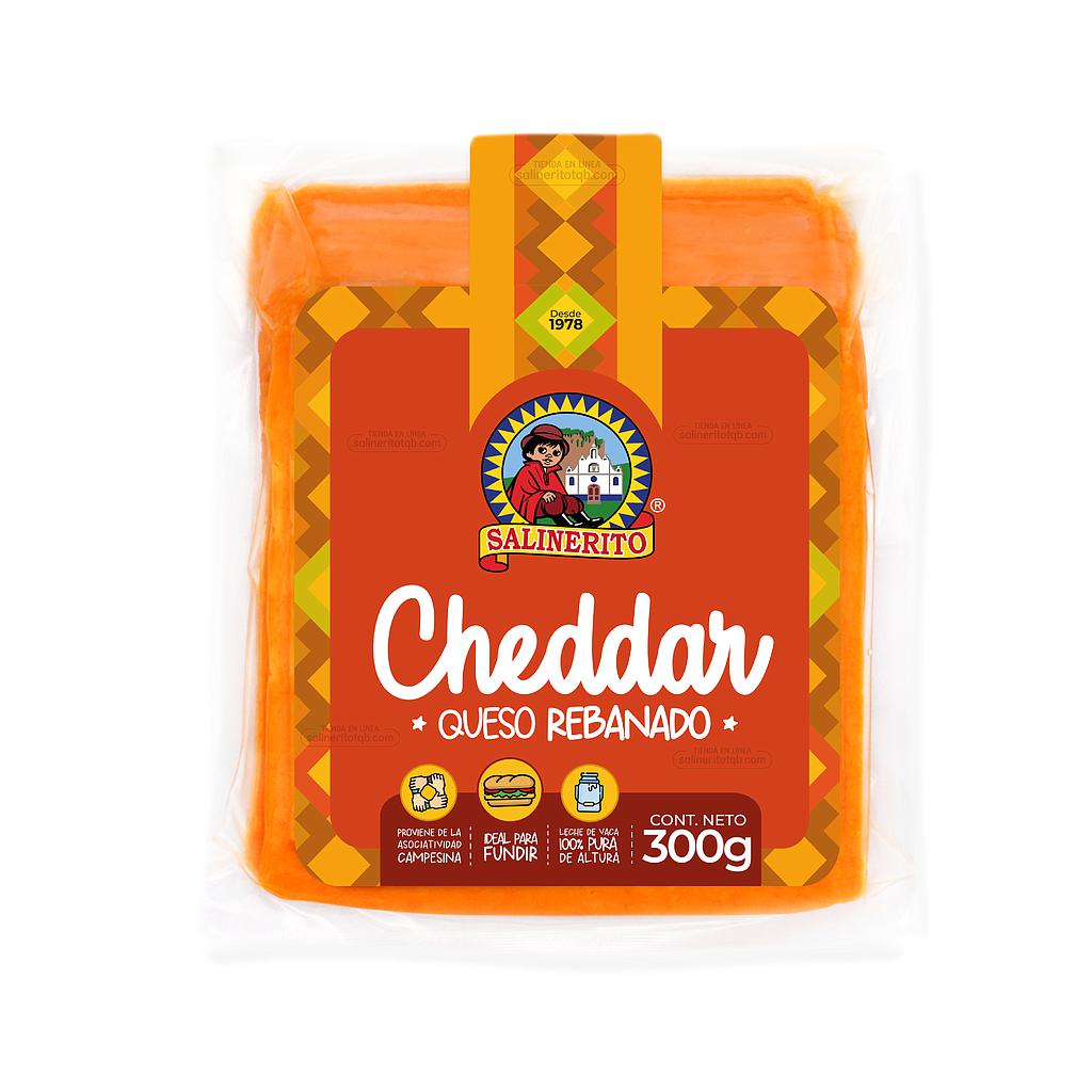 Queso cheddar Salinerito 300g