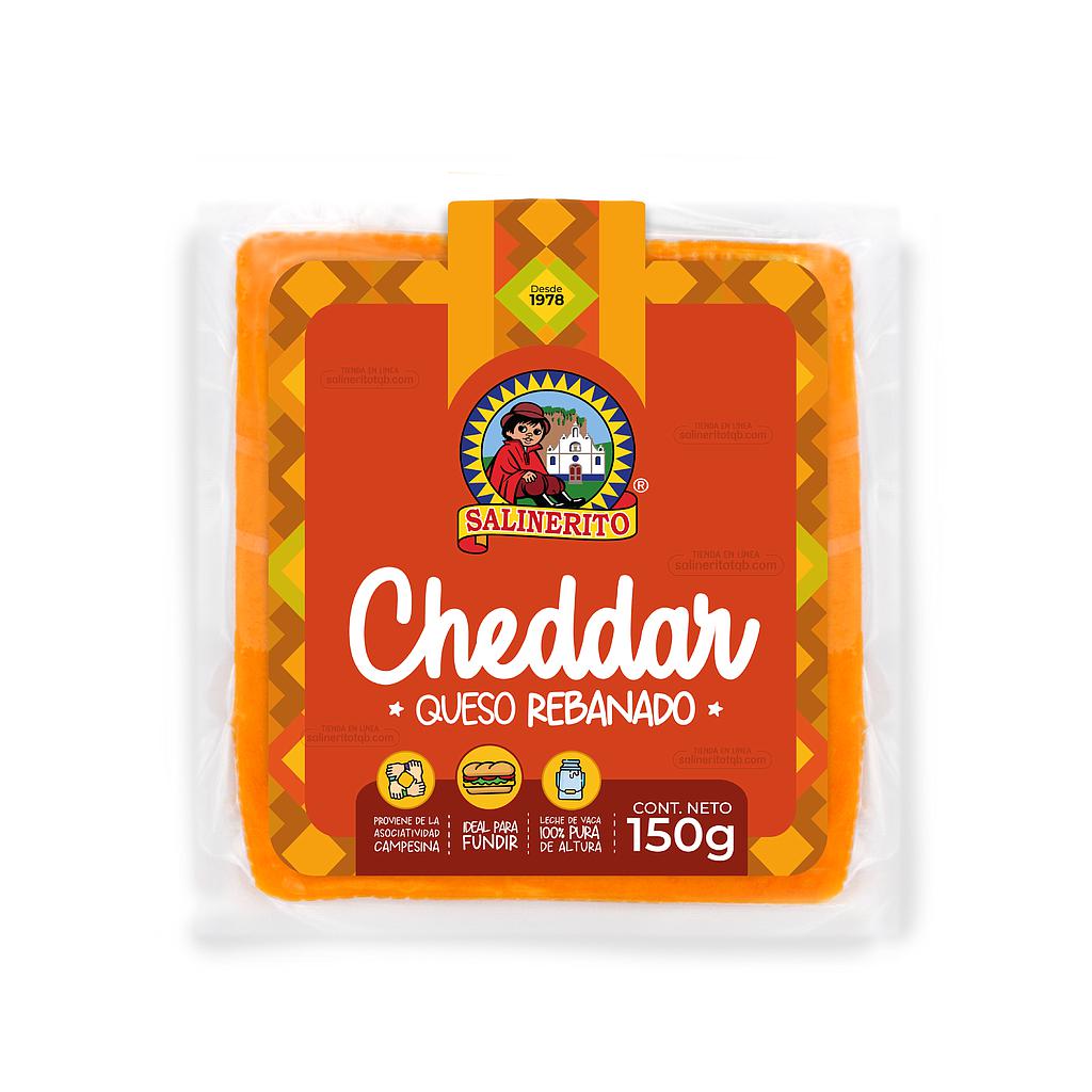 Queso cheddar Salinerito 150g