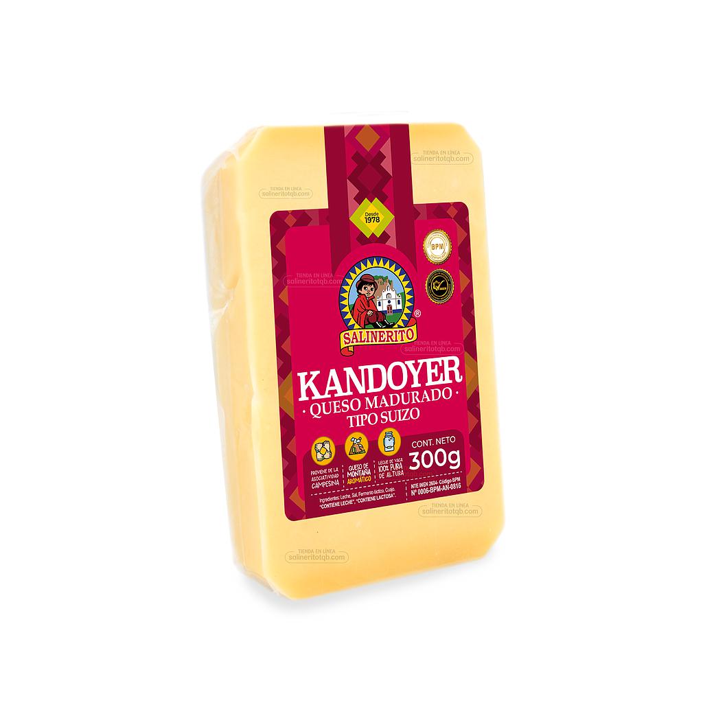 Queso gruyere madurado Salinerito 300g