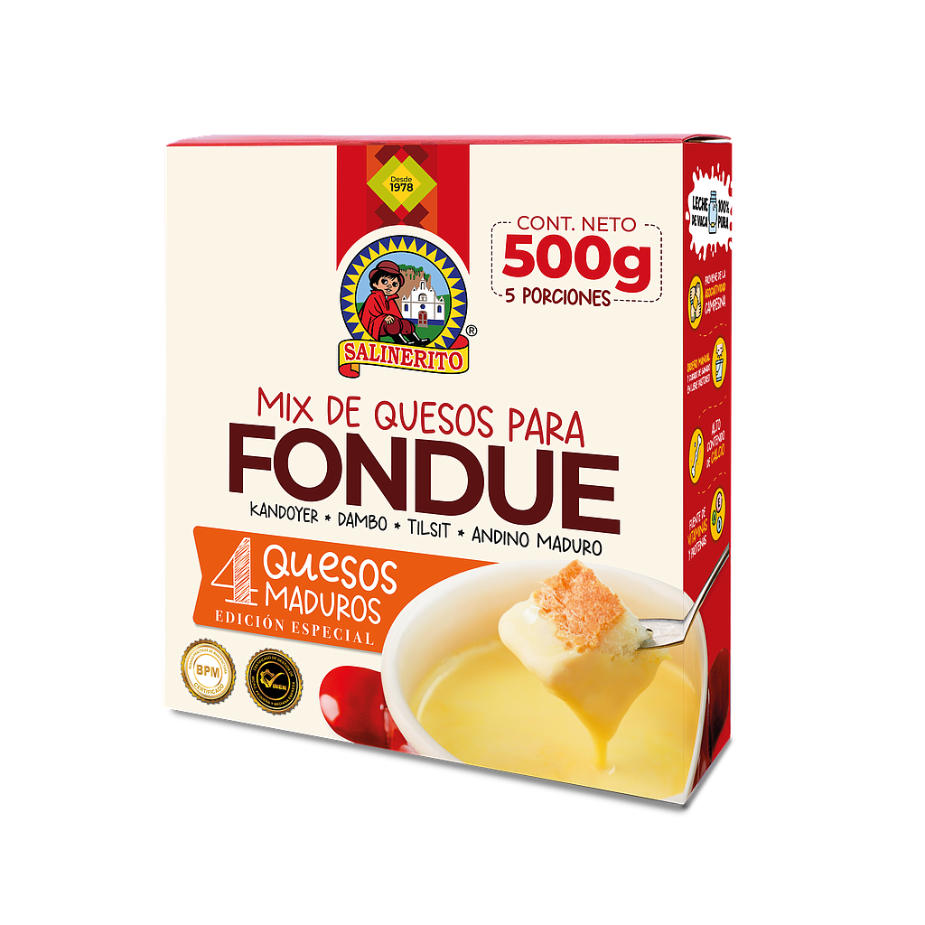 Queso Fondue Salinerito 500g