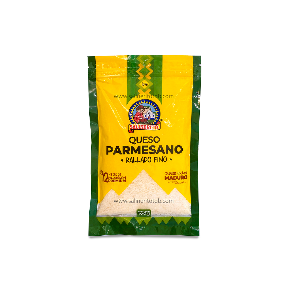 Queso parmesano rallado Salinerito 100g
