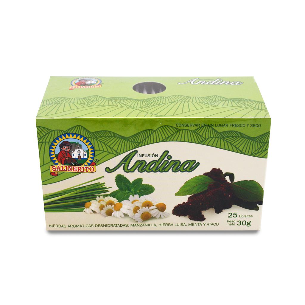 Infusion andina 4 hierbas Salinerito sachet 30g