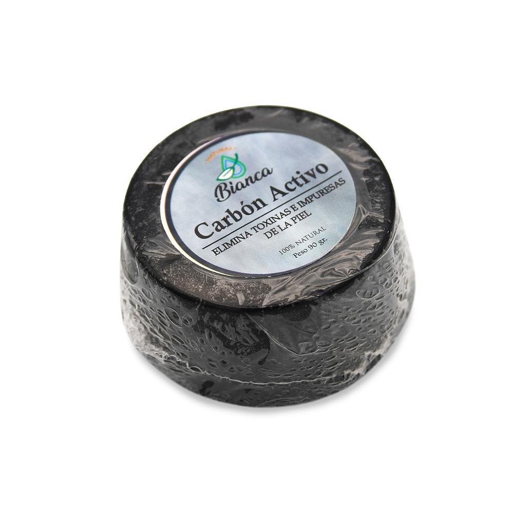 Jabon carbon activo Bianca 90g