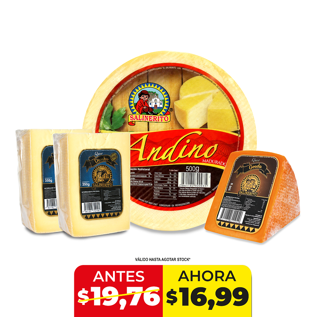 Promo Queso Tricolor (1.450kg)