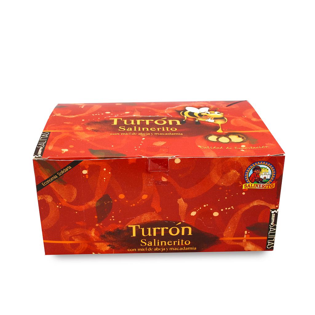 Turron macadamia 30g display 32 ud