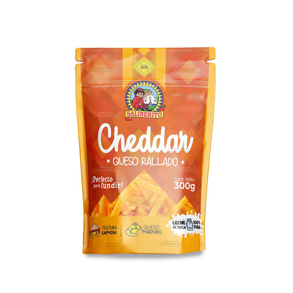 Cheddar rallado 300g