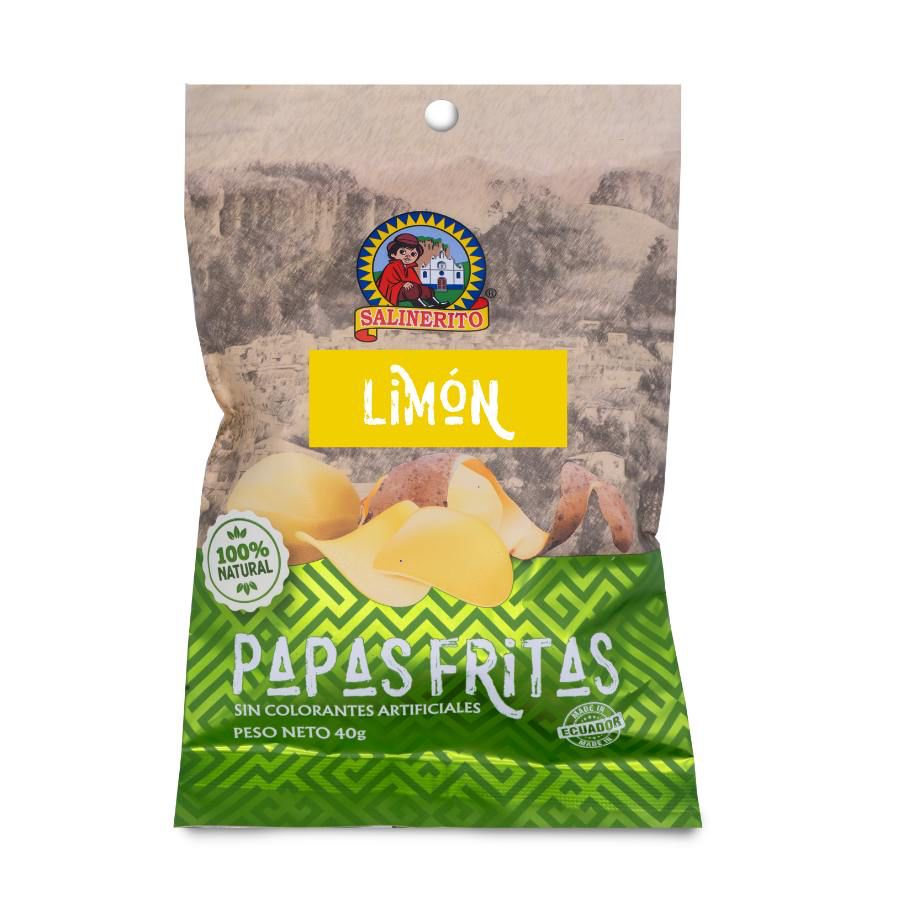 Papas limón Salinerito 40gr
