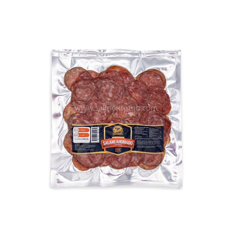 Salami ahumado 100g 15%