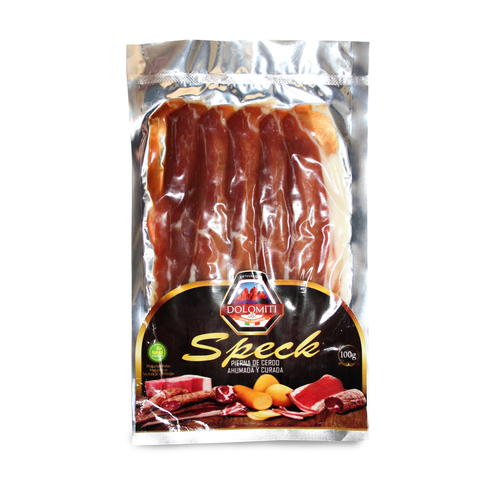 Speck pierna de cerdo ahumada Dolomiti 100g
