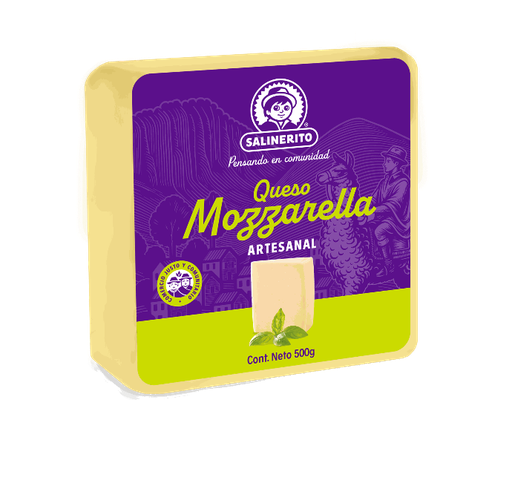 Queso mozzarella Salinerito 500g