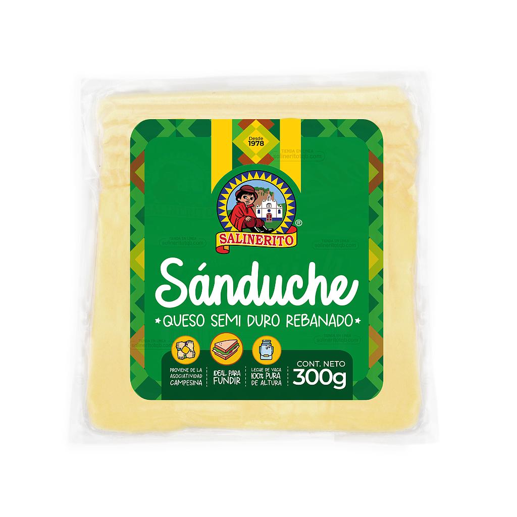 Queso sandwich natural Salinerito 300g